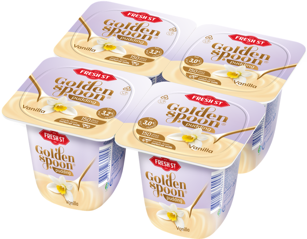 Vanilla Pudding, Multipack 4×100g, 400g